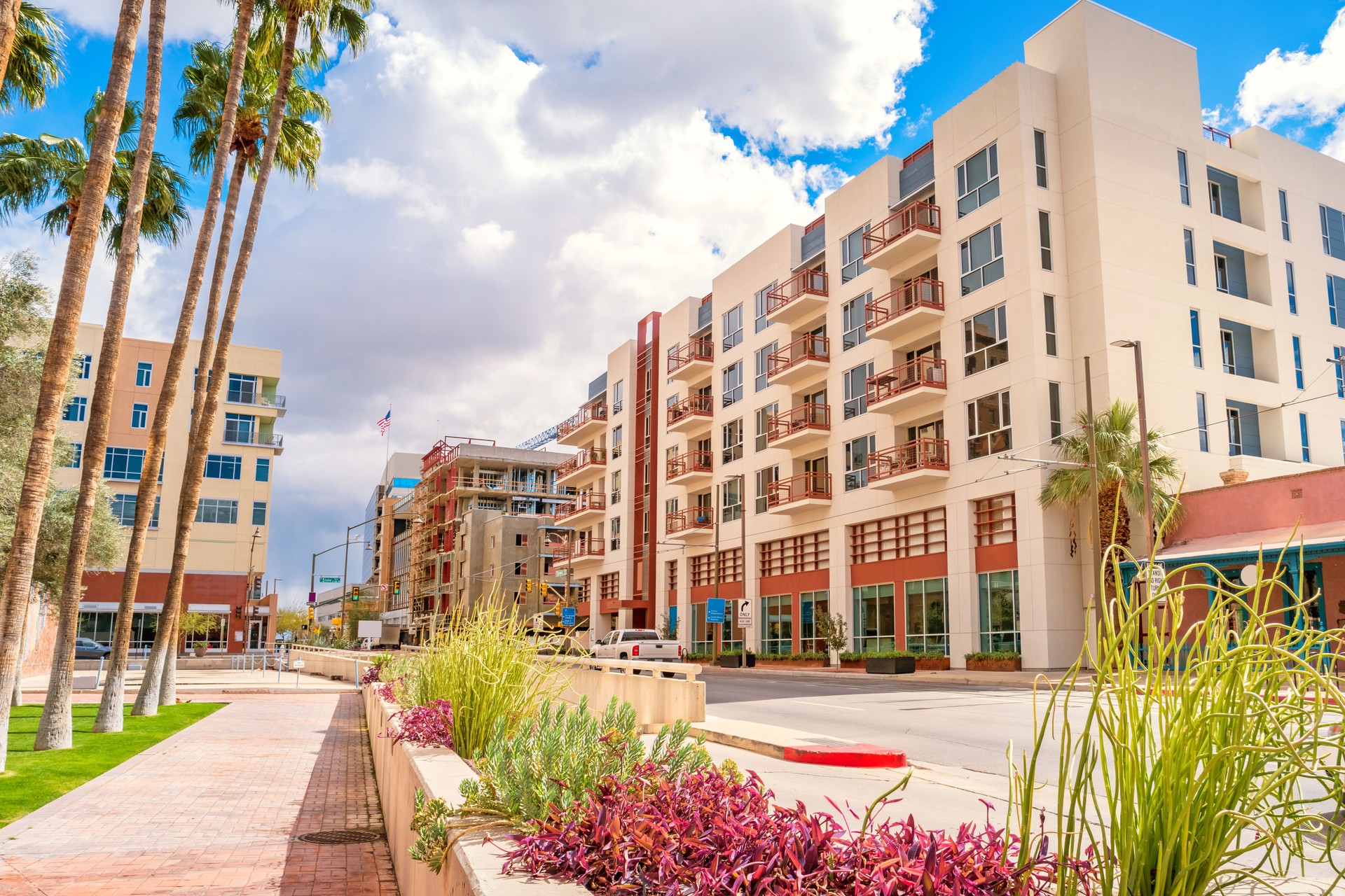 New apartments in downtown Tucson Arizona